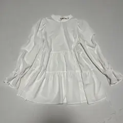 CONTINUER de NICE CLAUP シャツ　ティアード　ブラウス