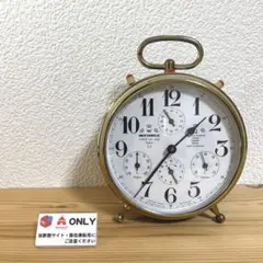 ドイツ製 置き時計 WEHRLE THREE IN ONE（※ジャンク品）