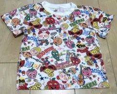 【美品】 ヒステリックミニ ヒスミニ 総柄 モノグラム 半袖 Ｔシャツ 90