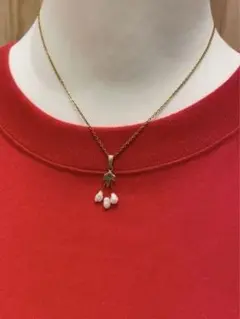 日本製 高級 淡水本真珠 純パールネックレス 18KGP 金メッキ　チェーン付