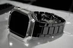 TS0★アップルウォッチバンド　セラミックベルト　Apple Watchカバー
