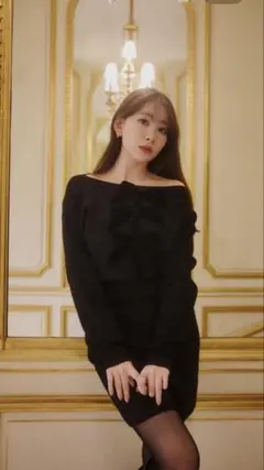 her lip to Simone Knit Mini Dress