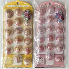 【正規品】サンリオ カプセルポップシール2枚セット(プリン・マイメロ)