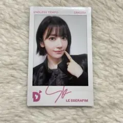 LE SSERAFIM D'ICON POP-UP ポップアップ　チェキ　サクラ