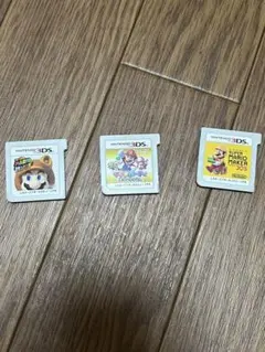 マリオ 3dsカセット 3点