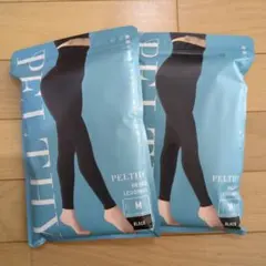 PELTHY ペルシー ベルミス リセットレギンス着圧レギンス黒M