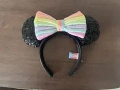 ミニーマウス カチューシャ ディズニーランド40周年