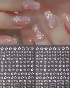 新作！キラキラ桜ネイルシール