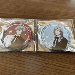 タブナイ　アニカフェ　黒崎蘭丸　カミュ　缶バッジ2個セット