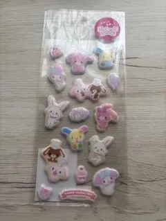 国内　正規品　ぷくっとシールMIX♡ウサハナ♡ヘイセイウサギ★サンリオ