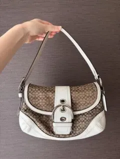 COACH ソーホー 10925 シグネチャー キャンバス ワンショルダーバッグ