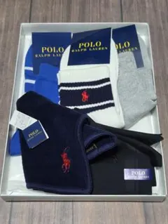 ポロラルフローレン 靴下3点　ハンカチ2点