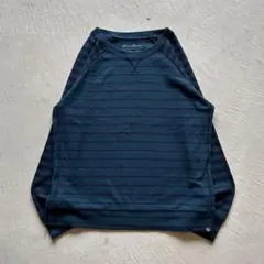 00s eddie bauer raglan border l/s ラグラン 緑のサムネイル