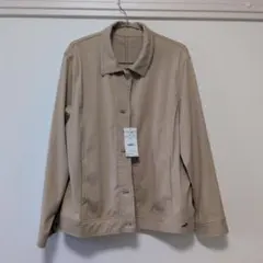 CROCODILE ベージュ ジャケット LLサイズ
