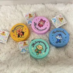 それいけ　アンパンマン　シリコンミニポーチ　4個セット