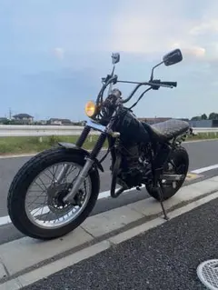 TW200カスタムバイク 本体 ブラックのサムネイル