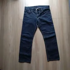 EDWINストレートデニム ダークインディゴ