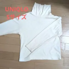 HEATTECH ホワイト タートルネック M