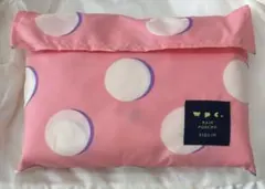 Wpc. キッズ レインポンチョ 水玉 ピンクMのサムネイル