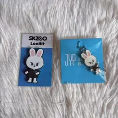 skzoo リービット ラバーマグネット キーホルダー チャーム スキズ リノ