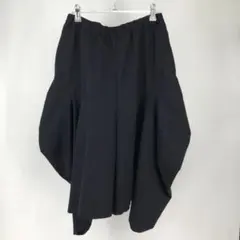 コムデギャルソン　サルエルパンツ　S　ネイビー　ウール100のサムネイル