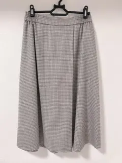 anysis スカート　Mサイズ　Aライン　膝丈　チェック柄　未着用