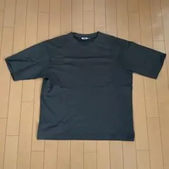 UNIQLO U AIRism ダークグレー Tシャツ XL オーバーサイズ