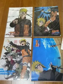 劇場版NARUTO クリアファイル 4枚セット