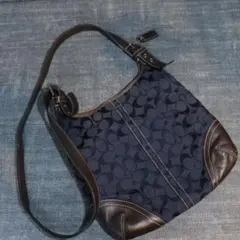 COACH DENIM Signature shoulder bag