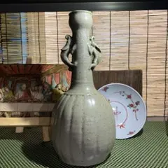 S194 WMF ヴェーエムエフ 花瓶 イコラ 金属工芸品 エナメル彩色 ドイツ