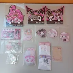 サンリオ マイメロ クロミ アクリルキーホルダー ステッカー まとめ売り