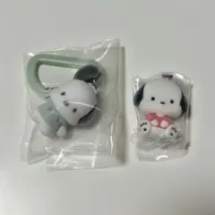 ポチャッコ カラフルカラビナマスコットチャーム ふわわフロッキーマスコット