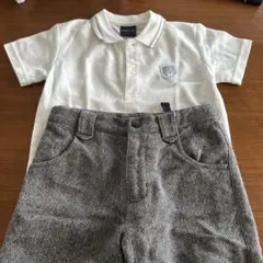 COMME CA ISM 110 ポロシャツとパンツセット