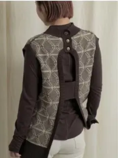 ニットベスト【sense of place】