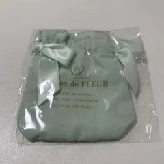 Maison de FLEURダブルリボンギャザートートバッグキーホルダー