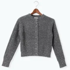 新品未使用タグ付き　テチチ　ラメシャギー　カーディガン
