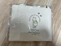 steady付録　くまのプーさん　巾着カバー付き収納バッグ