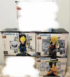 ドラゴンボール一番くじ40周年 賞B賞ベジータ C賞孫悟飯E賞フィギュアセット