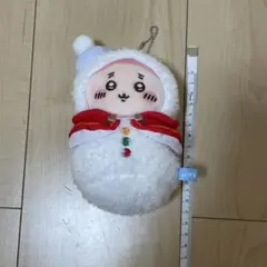 ちいかわ ぬいぐるみ マスコット 雪だるま