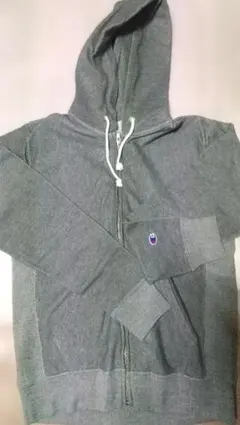 Champion REVERS WEAVE ジップパーカー ヘザーグレー XL