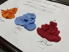 ドレス当てクイズ 案内ボード セット 結婚式 ハンドメイド 立体ドレス 3色
