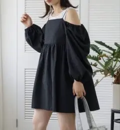 Kastane ジャガードミニワンピース