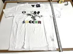 ミッキーマウス　サッカー　半袖Tシャツ LLサイズ　新品、タグ付　★480E