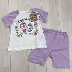 【新品・未使用】タグ付き　ドキンちゃん・コキンちゃん半袖夏用　パジャマ　80cm