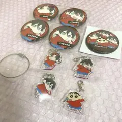 ヒプノシスマイク クレヨンしんちゃん 缶バッジ アクキー イケブクロ セット