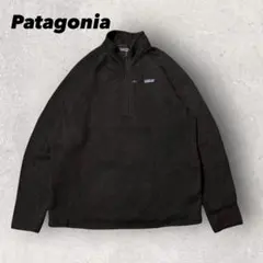 【パタゴニア】ベターセーター　ハーフジップ　フリース　黒　XL 20年製　d