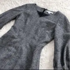 GREED♡Wool Gingham Check One Piece