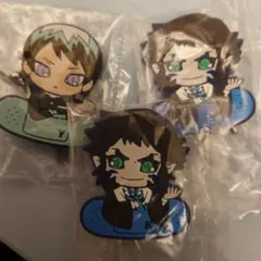 鬼滅の刃キャラクター ヘアクリップ 3個セット