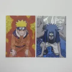 NARUTO ナルト エッチングカード NO-145 サスケ & ナルト - メルカリ