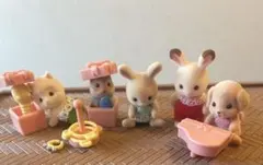 シルバニアファミリー 赤ちゃん5体セット
